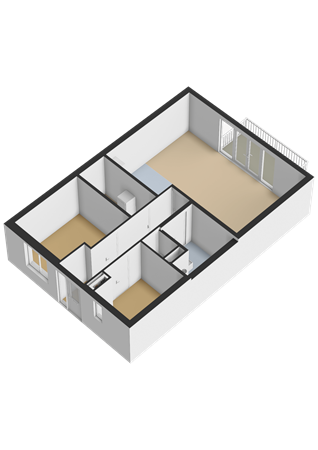 Floorplan - Coltbaan 23-58, 3439 NG Nieuwegein